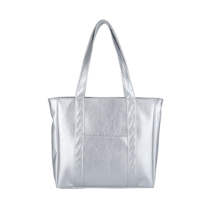 Classic Faux Leather Tote Bag Kalsten