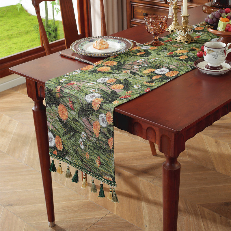 Geometric Pattern Bohemian Table Runner