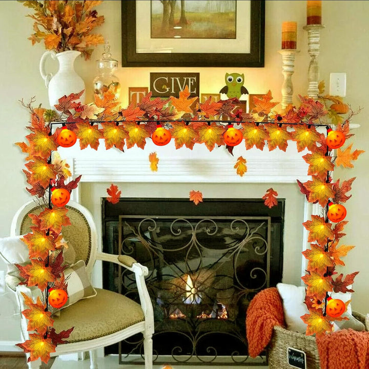 Decorative LED Pumpkin String Lights Kalsten