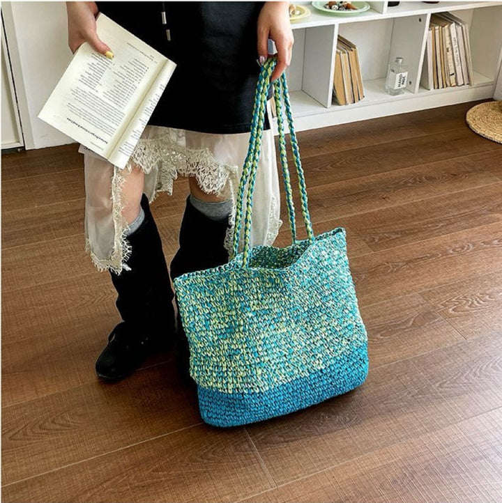 Hand-knotted Tote Bag Made of Sustainable Material Kalsten
