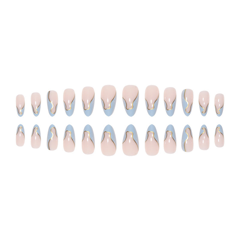 Stylish Decorative Press-On Nails Kalsten