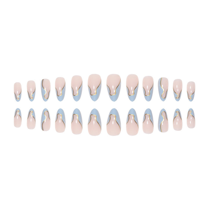 Stylish Decorative Press-On Nails Kalsten