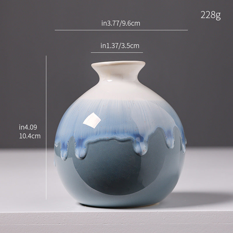 Artistic Speckled Ceramic Vase Kalsten