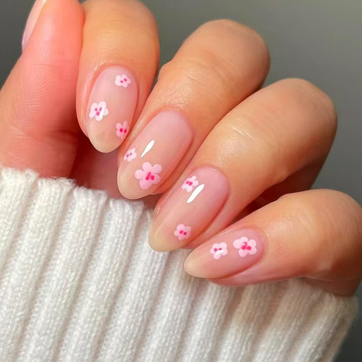 Floral Nail Art Design Kalsten