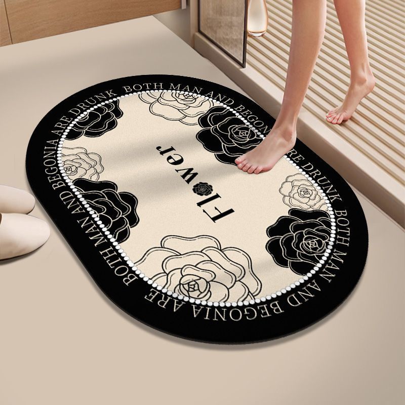 Decorative Bathroom Mat for Comfortable Floor Styling
