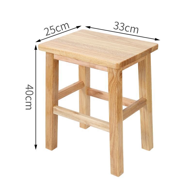 Minimalist Wooden Stool Kalsten