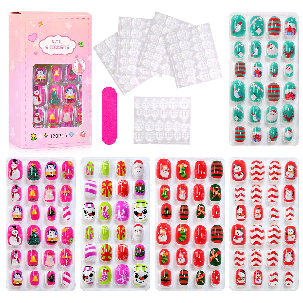 Fun Themed Press-On Nail Set Kalsten