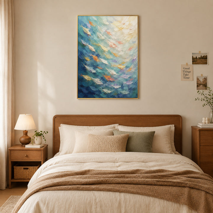 Abstract Expressionist Canvas Wall Art Decor