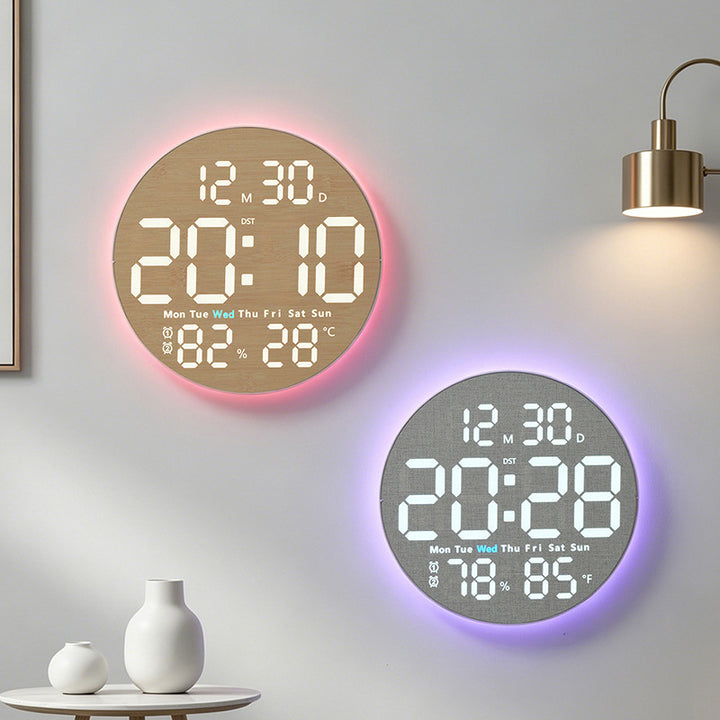 Innovative wooden digital alarm clock Kalsten