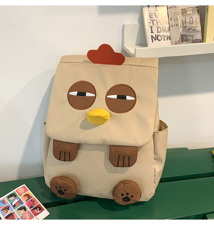 Cute Chicken-Themed Plush Backpack Kalsten
