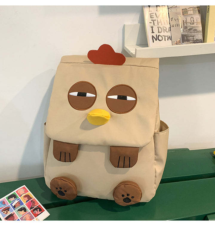 Cute Chicken-Themed Plush Backpack Kalsten