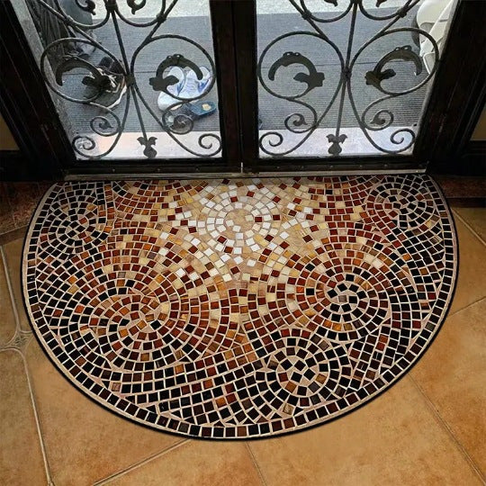 Mosaic Decorative Entrance Mat