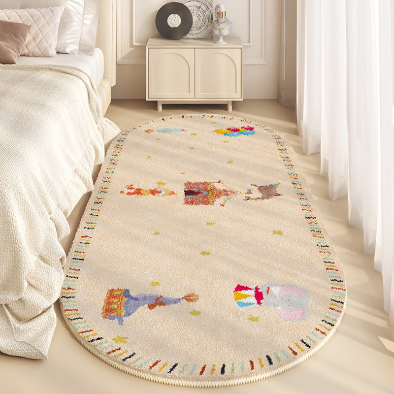 Plush Cartoon-Themed Area Rug