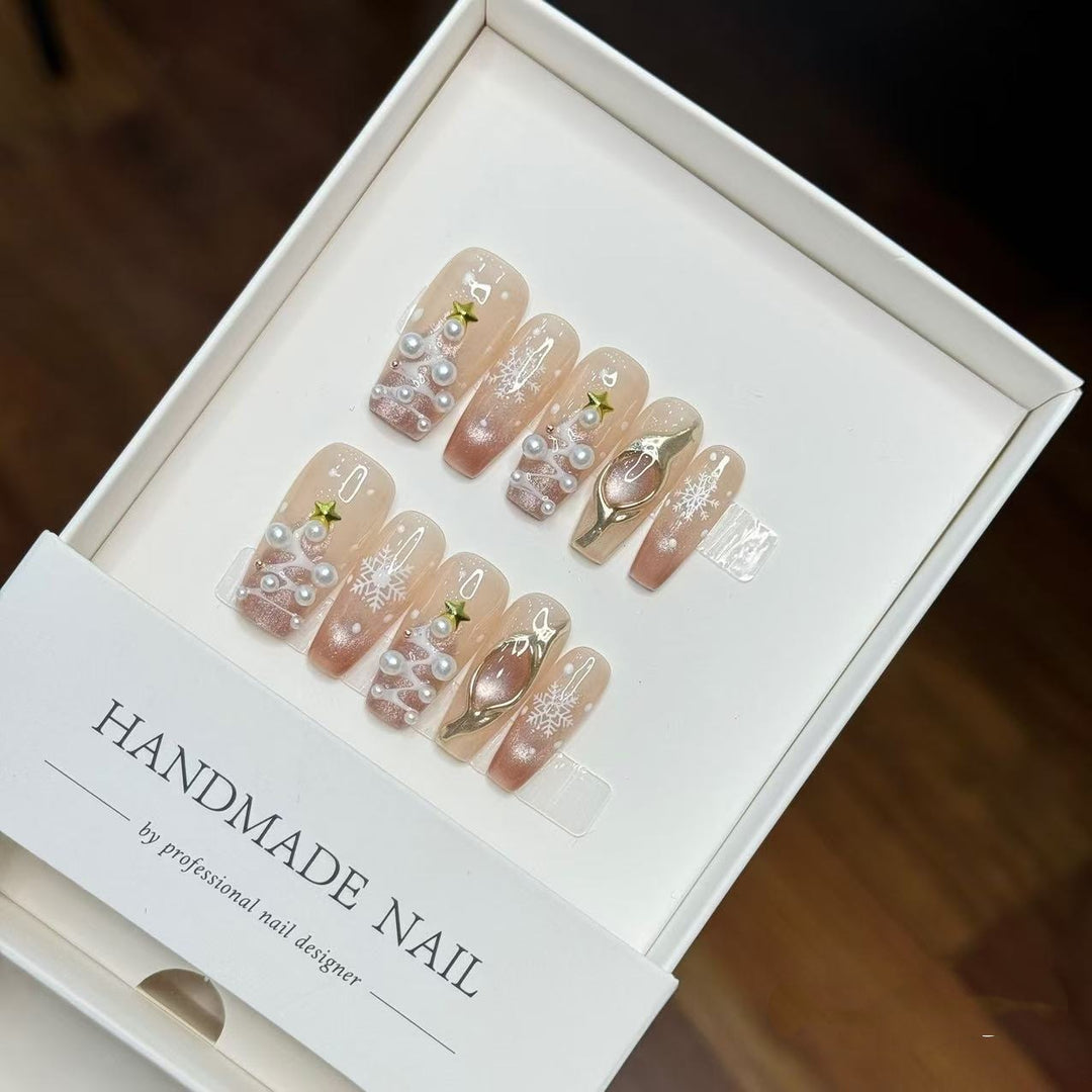 Creative Seasonal Press-On Nail Art Set