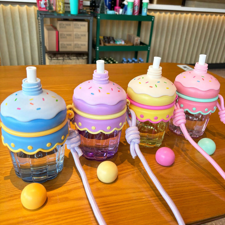 Women creative Cupcake water bottle Kalsten