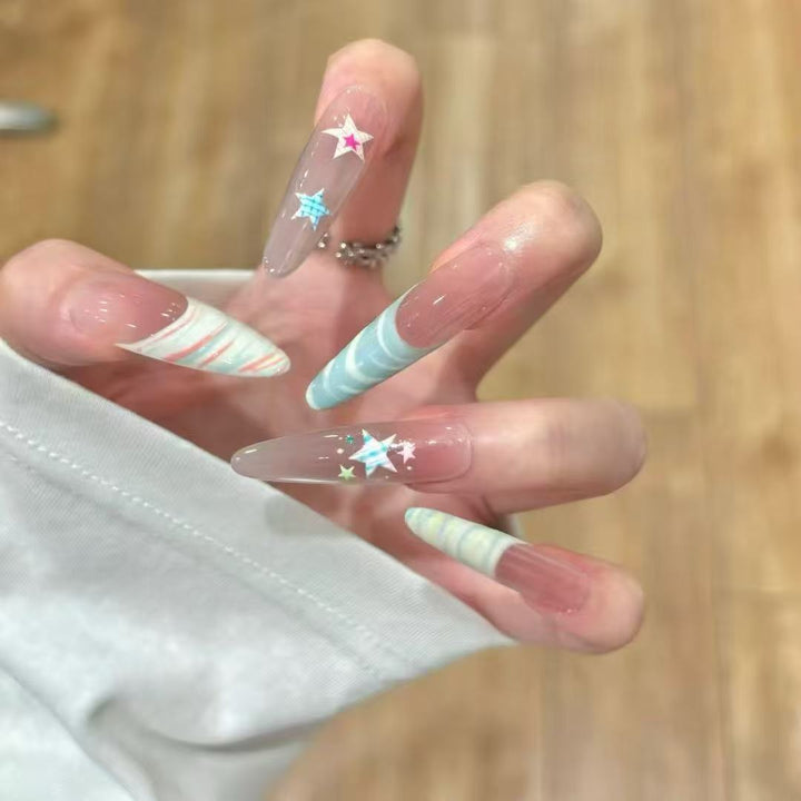 Stiletto Press-On Nail Extensions Kalsten