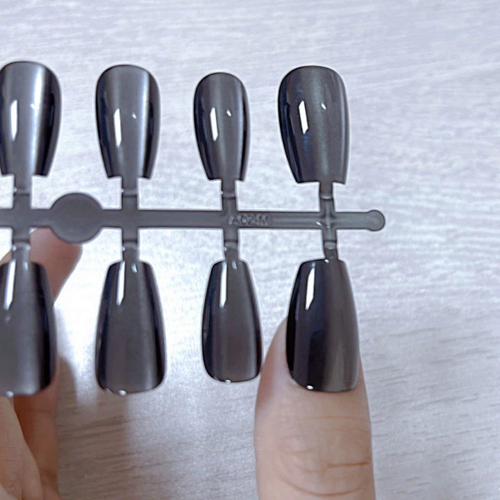 Glamorous Glossy Press-On Nail Extensions Kalsten