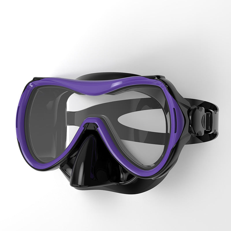 Diving mask with soft silicone edge and wide field of vision Kalsten