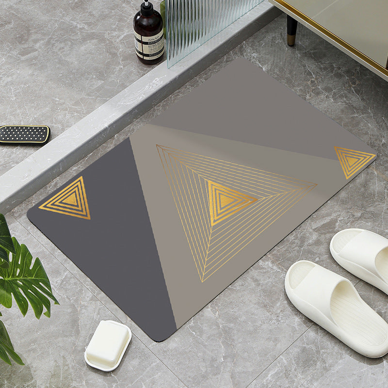 Modern Minimalist Bathroom Mat Kalsten