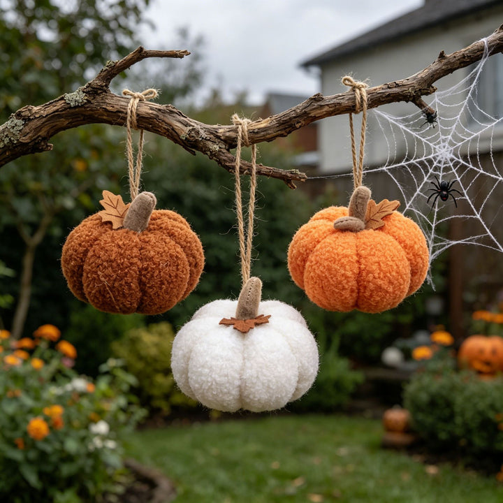 Decorative pumpkin figure