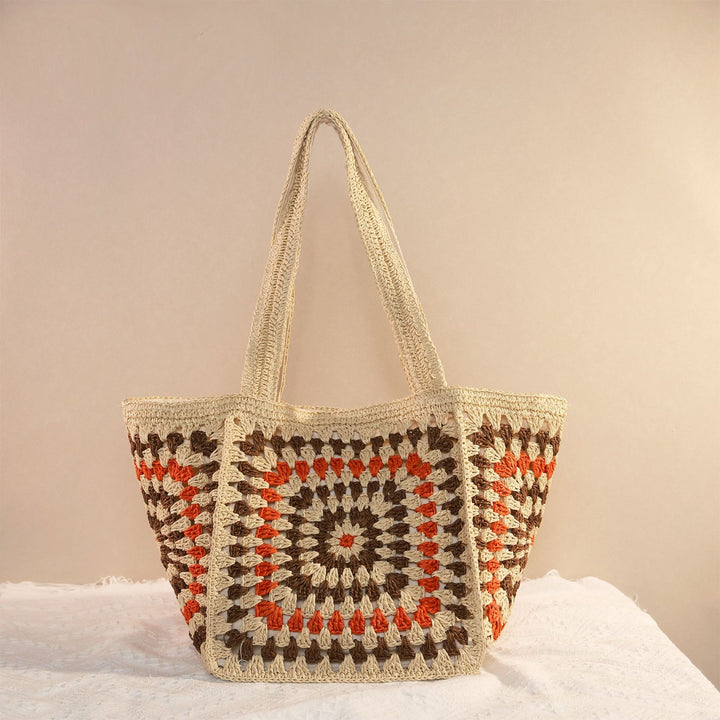 Hand-knotted cotton tote bag Kalsten
