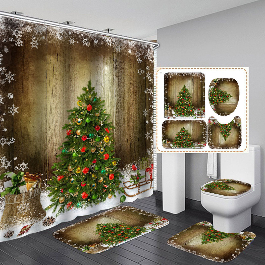 Christmas-Themed Bathroom Set Kalsten