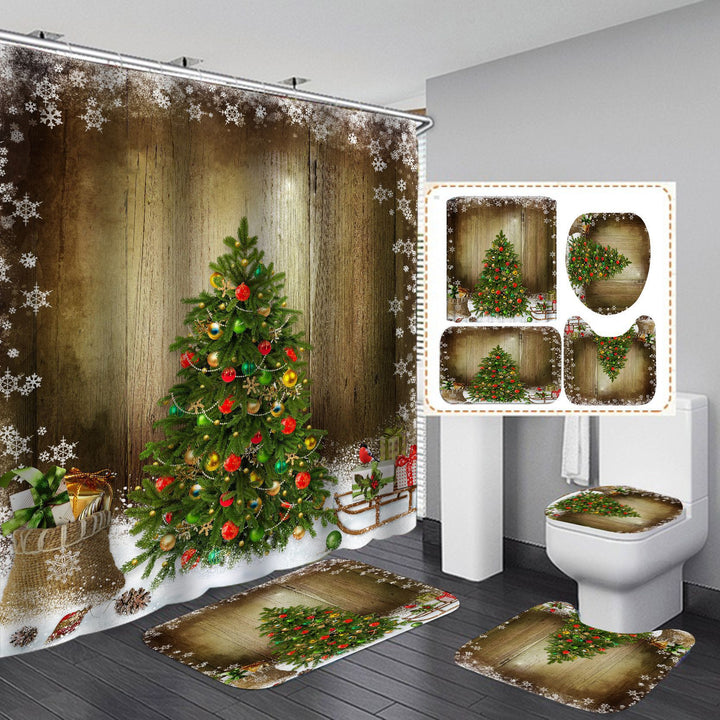 Christmas-Themed Bathroom Set Kalsten