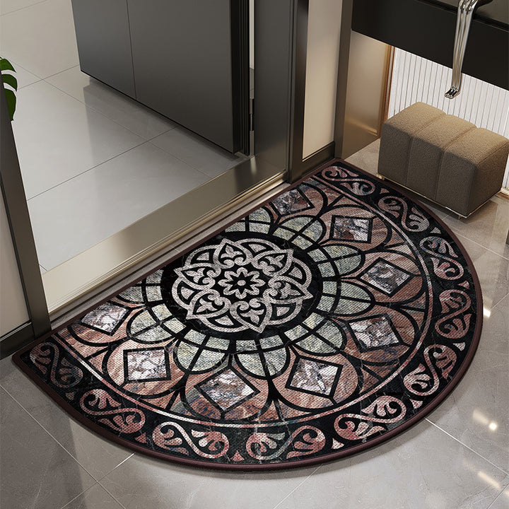 Decorative Mandala Area Mat Kalsten