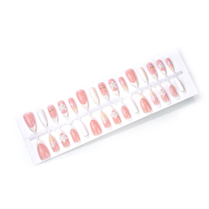 Premium Decorative Press-On Nail Art Set