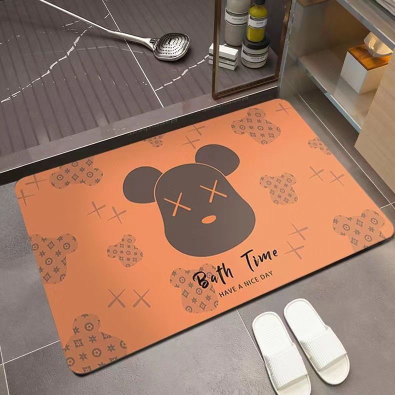 Cartoon-Themed Soft Bath Mat