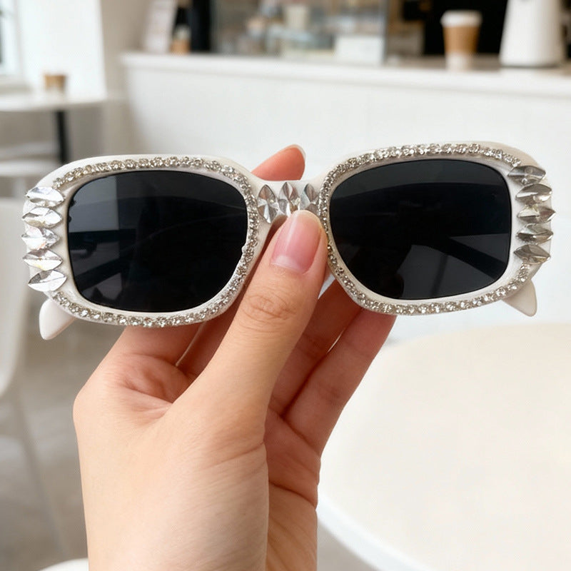 Elegant Oversized Square Frame Sunglasses Kalsten