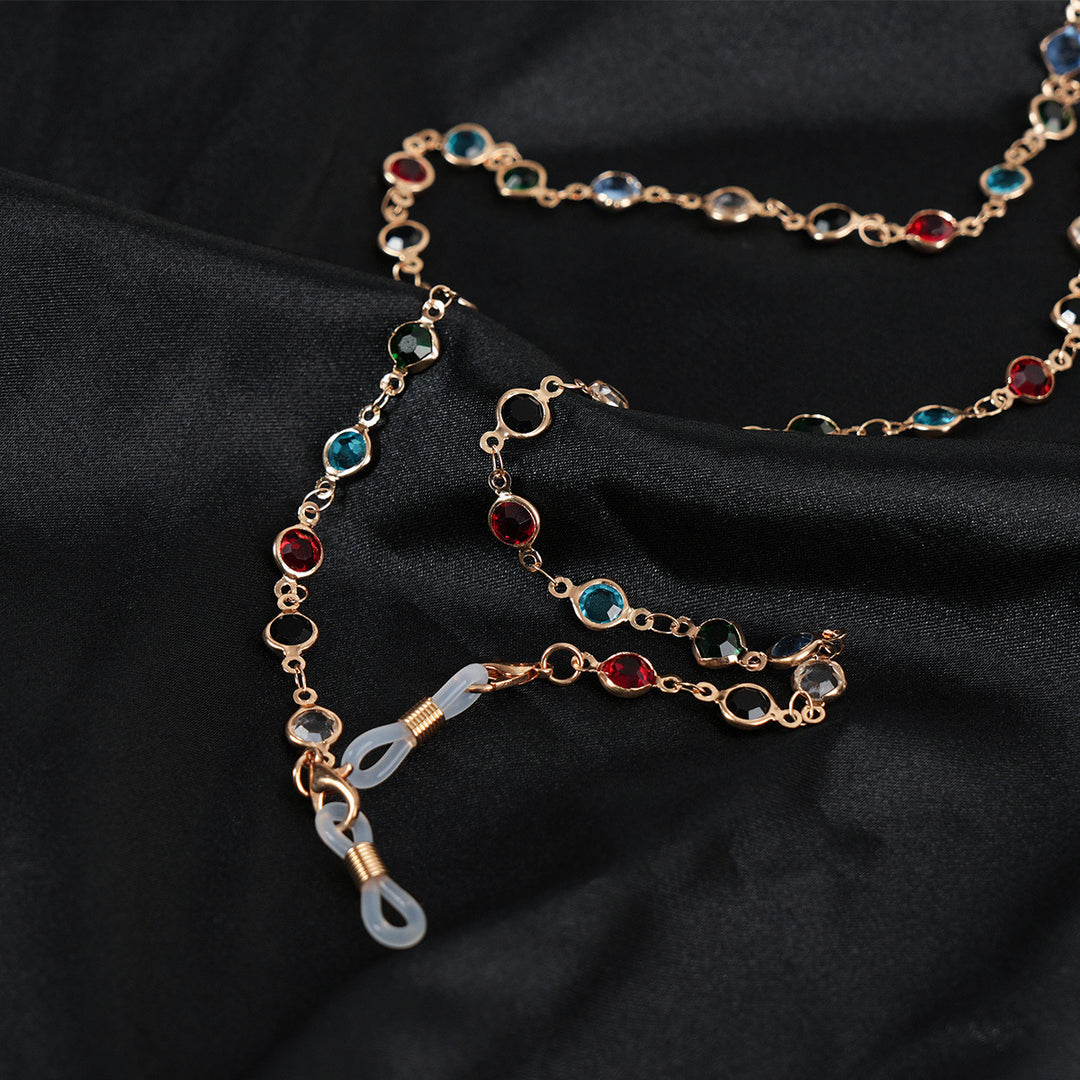Decorative Gemstone Eyewear Chain Kalsten