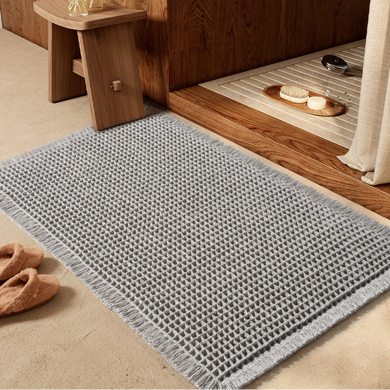 Textured Woven Area Mat Kalsten