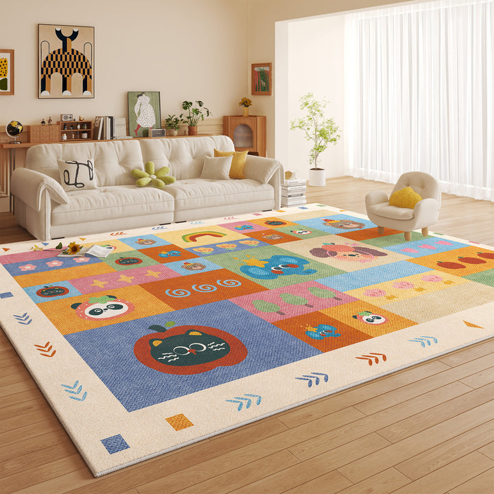 Luxurious Floral Pattern Area Rug Kalsten