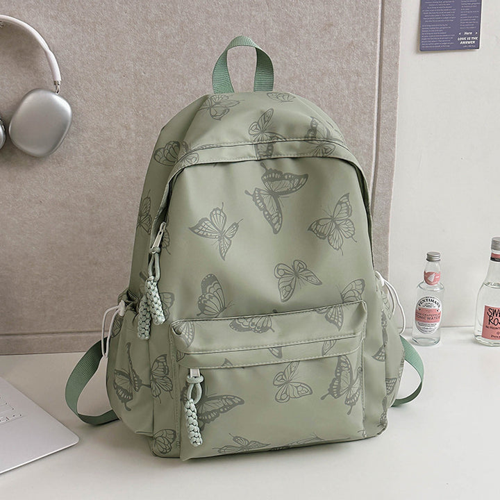 Elegant Butterfly Print Backpack Kalsten