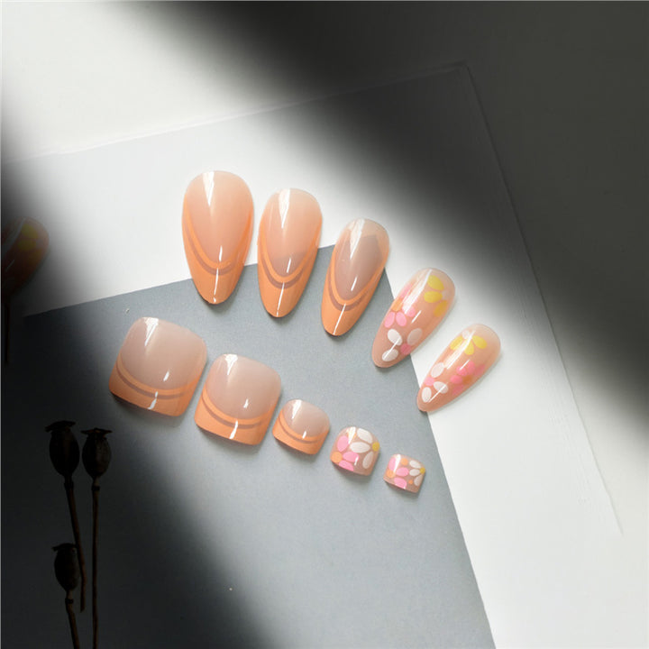 Floral Artistry Press-On Nails Kalsten 1788434545