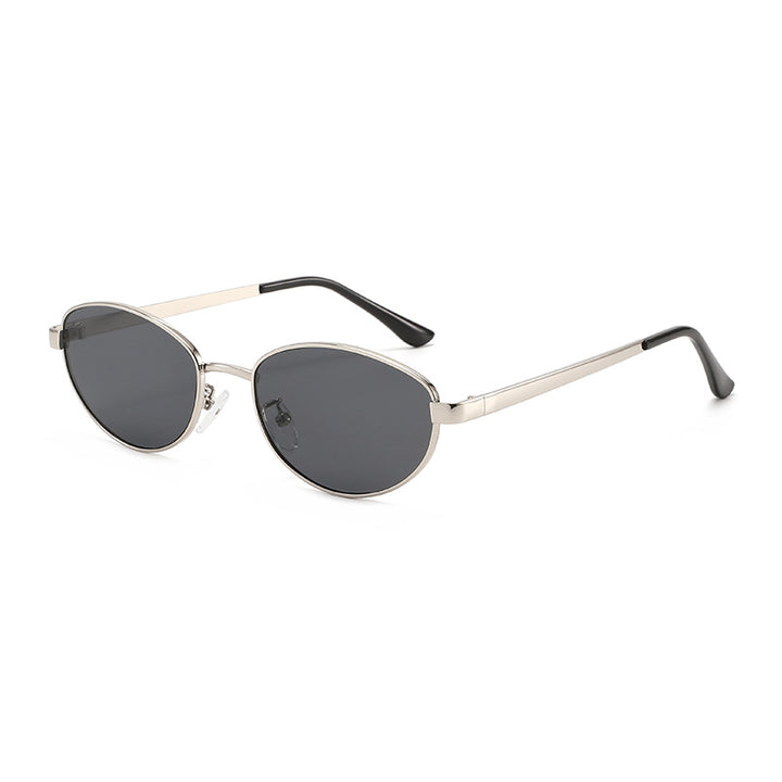Women's fashionable sunglasses with narrow metal frame Kalsten