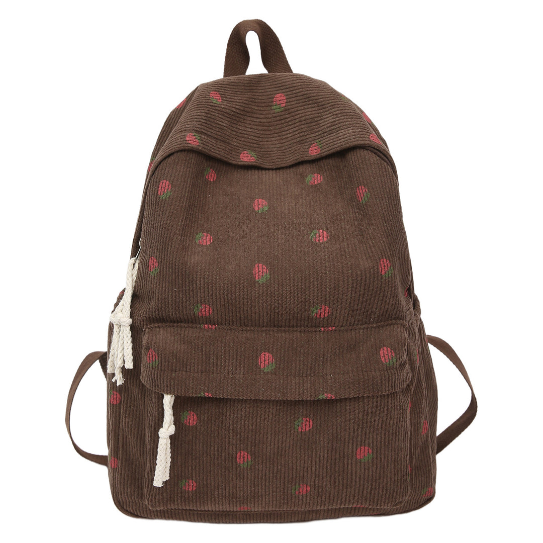 Backpack with Playful Fruit Pattern Kalsten