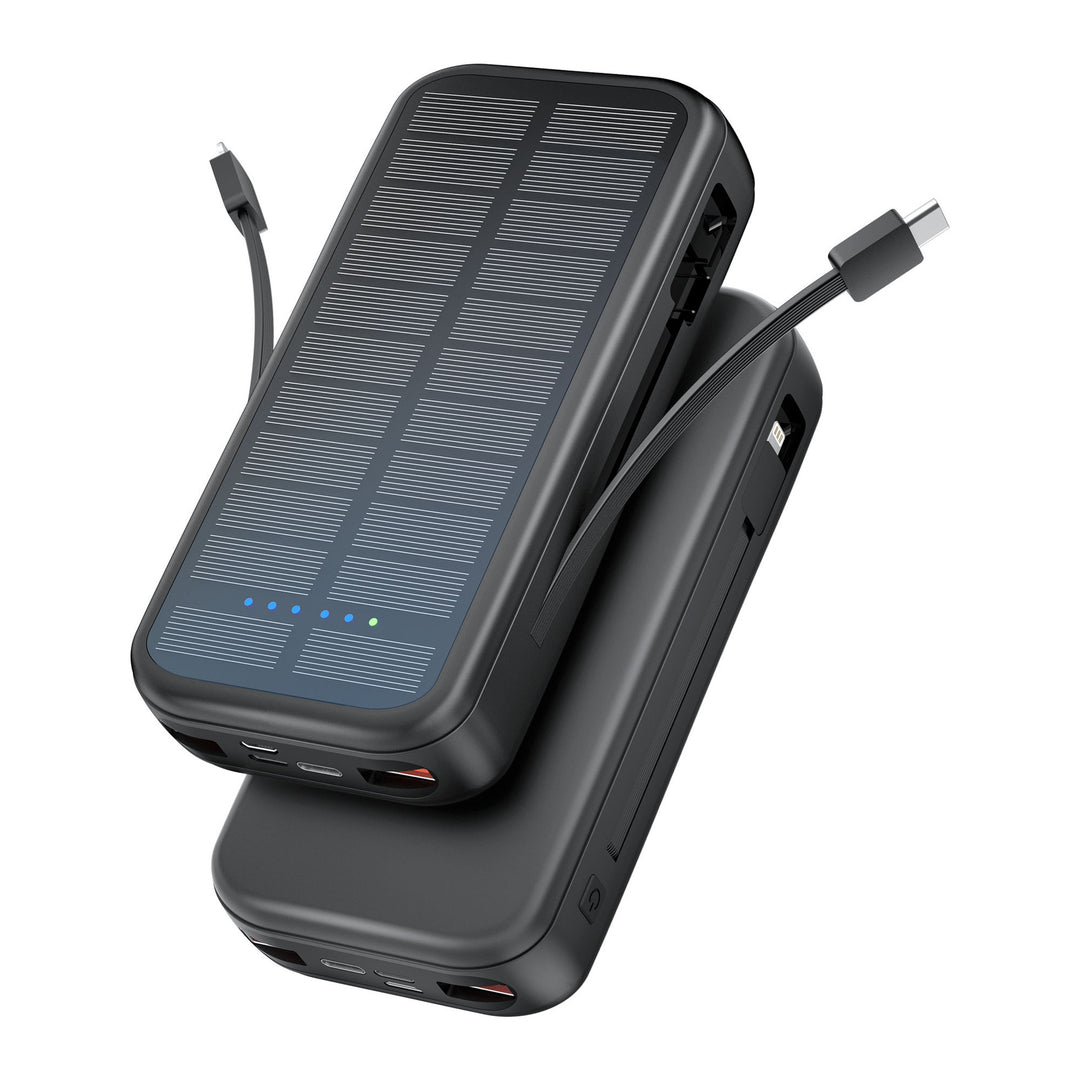 Solar-powered power bank with integrated fast charging function Kalsten