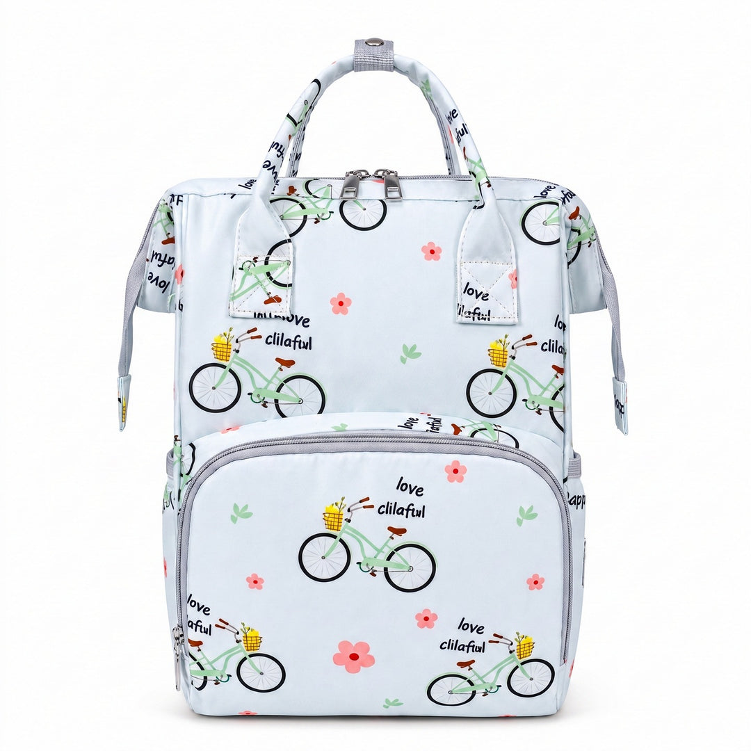 Playful Illustrated Backpack Kalsten