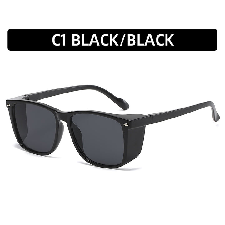 Retro Square Frame Sunglasses