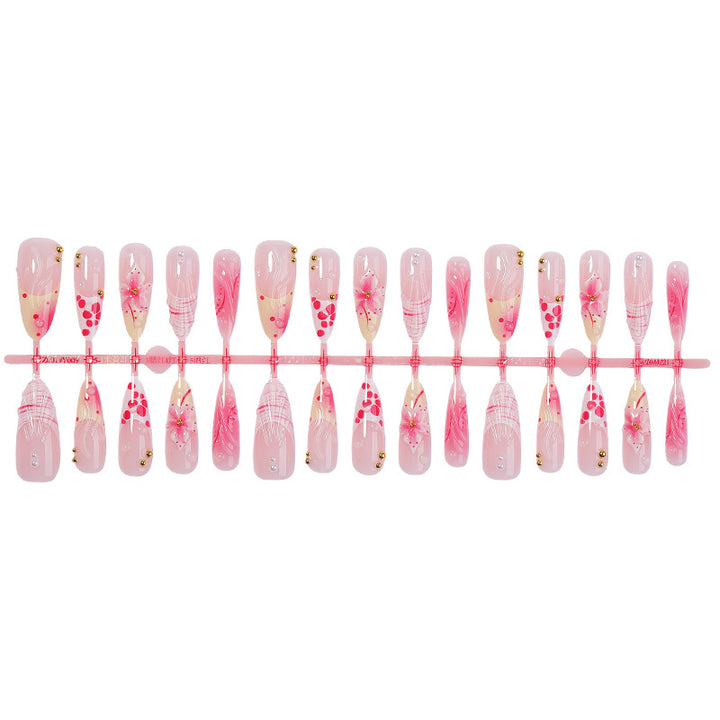 Artistic Floral Inspired Press-On Nail Set kalsten