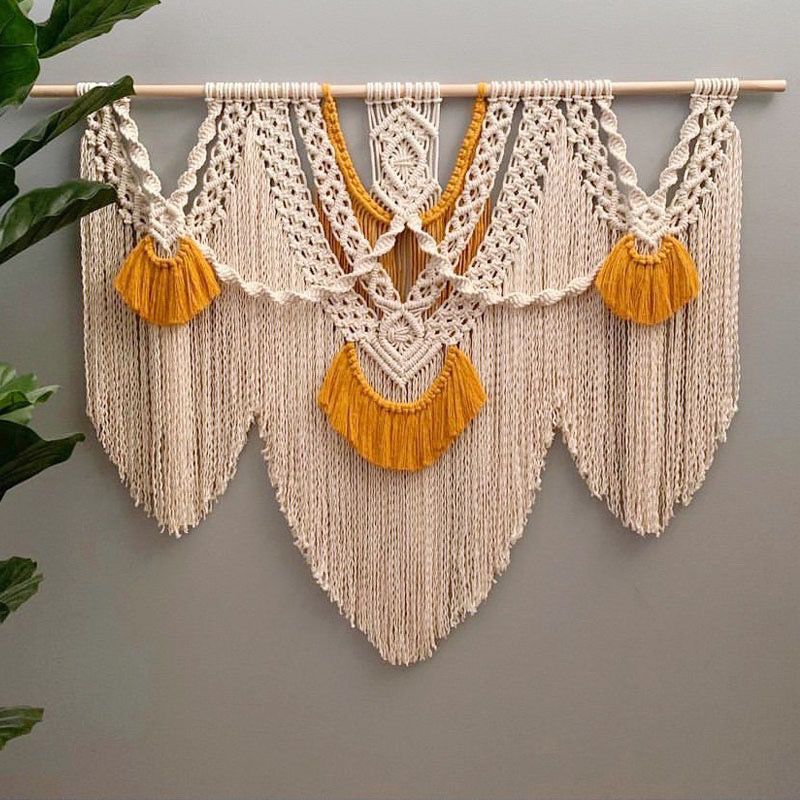 Decorative Macrame Wall Art Kalsten