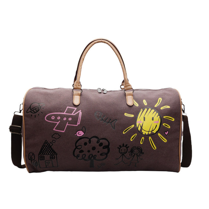Artistic Doodle Travel Duffle Bag Kalsten