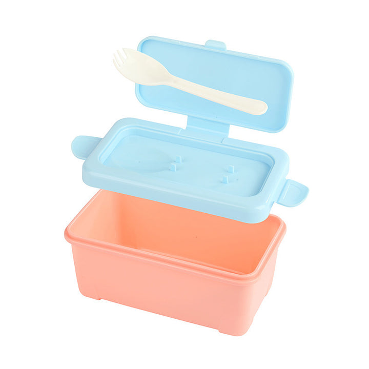 Multi-Compartment Eco-Friendly Lunch Box with Leak-Resistant Design