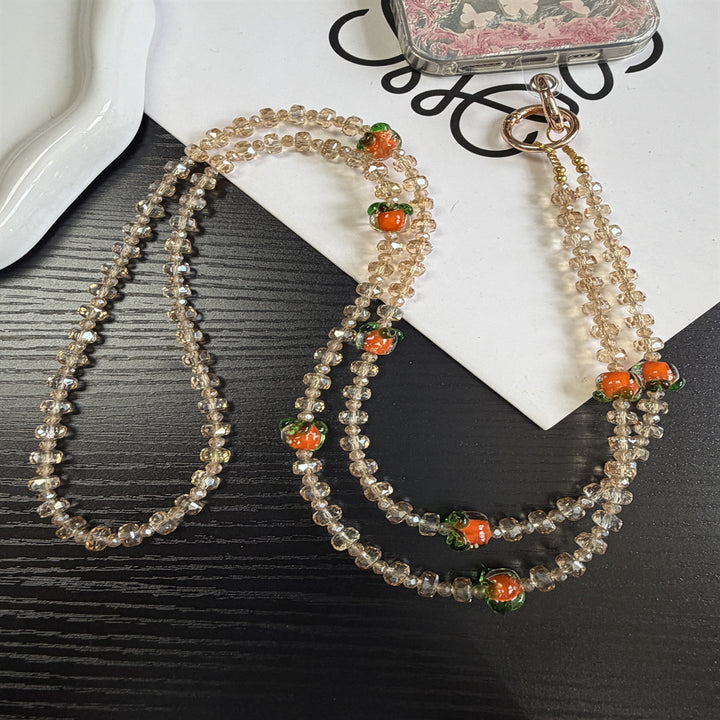 Elegant Beaded Charm Eyewear Chain Kalsten