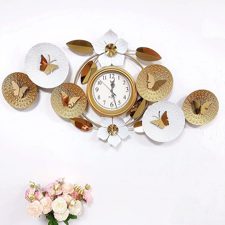 Decorative Butterfly Wall Clock Kalsten