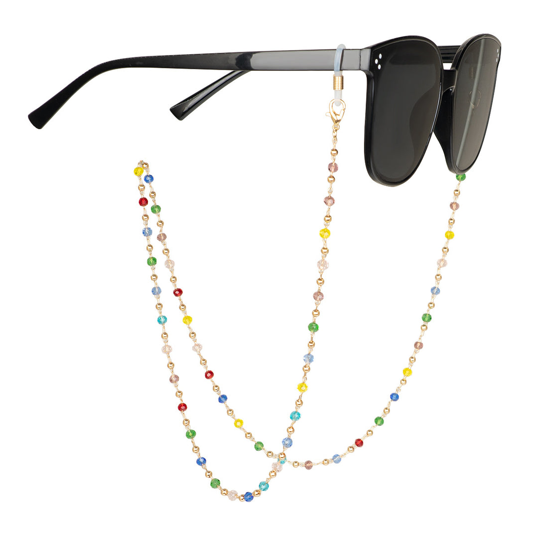 Colorful Crystal Beaded Eyewear Chain Kalsten