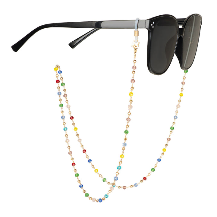 Colorful Crystal Beaded Eyewear Chain Kalsten