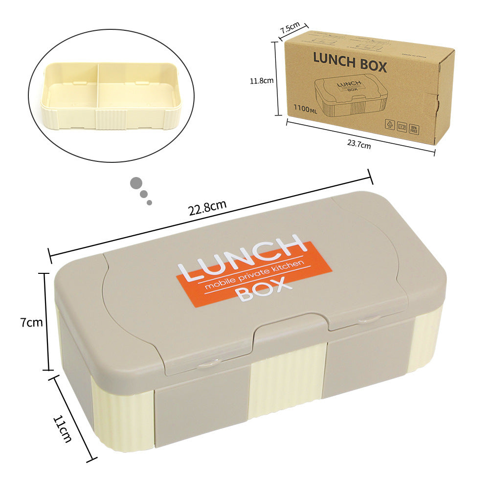 Stylish Multi-Section Lunch Box